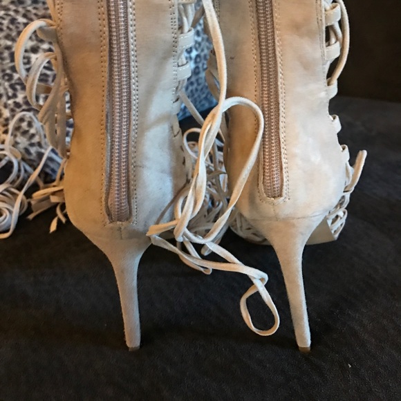 🎉1 LEFT BLOWOUT🎉Jeffrey Campbell Lace Up Heels - Picture 8 of 8